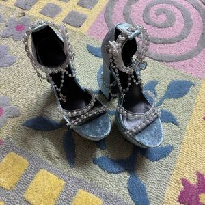 dolls kill sugar thrillz blue holy revelation platforms